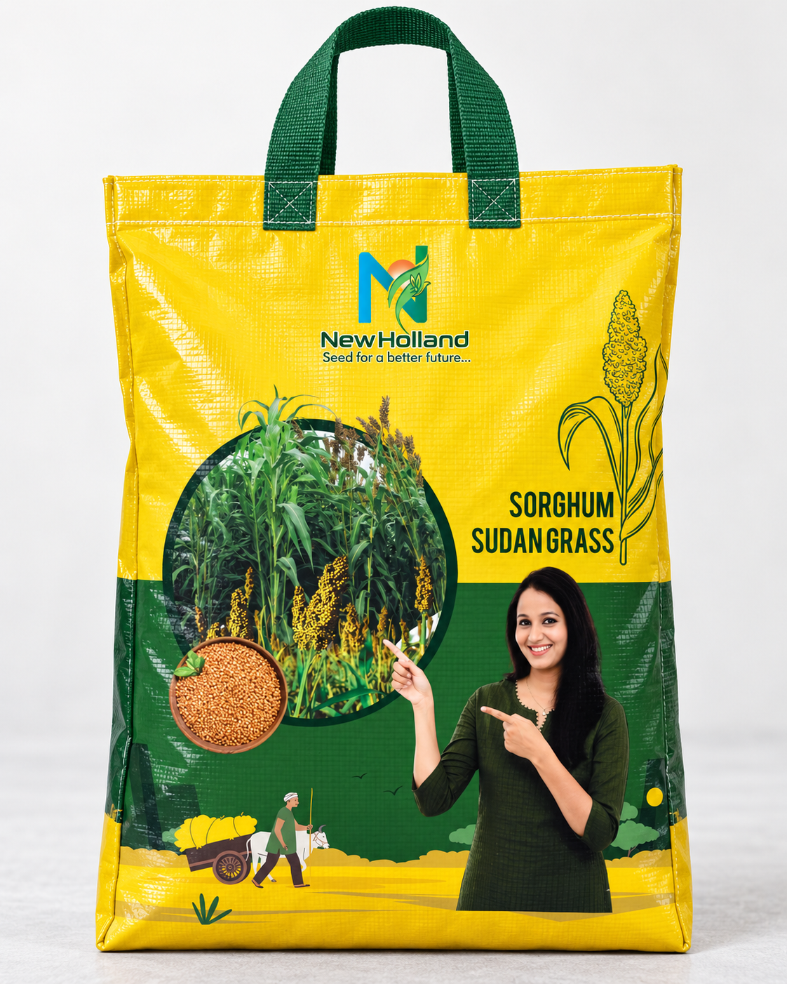 Printed handle bag example